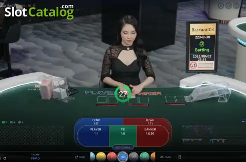 Οθόνη2. Baccarat (Gemini Gaming) Κουλοχέρης