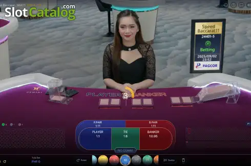 Οθόνη2. Speed Baccarat (Gemini Gaming) Κουλοχέρης 