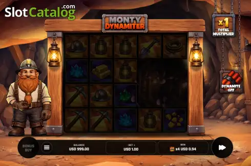 Οθόνη3. Monty Dynamiter Κουλοχέρης