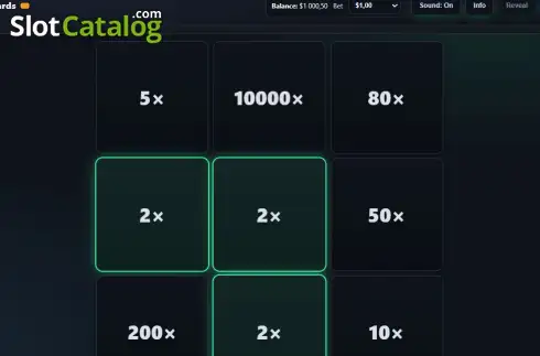 Οθόνη3. Crazy Cards Κουλοχέρης