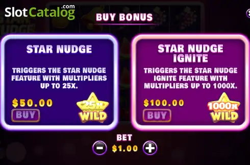 Οθόνη3. Star Nudge Κουλοχέρης 