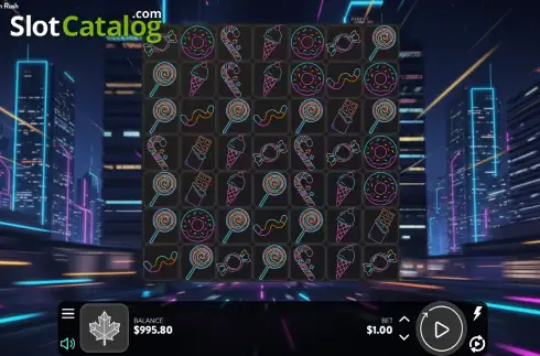 Οθόνη2. Neon Rush Κουλοχέρης