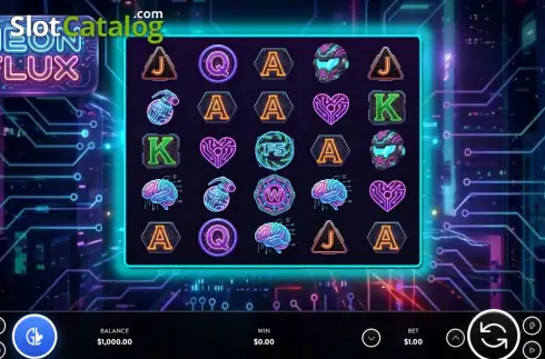 Οθόνη2. Neon Flux Κουλοχέρης