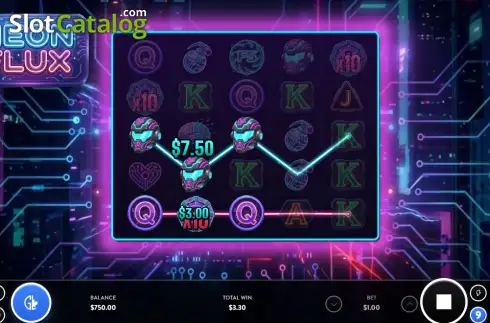 Οθόνη3. Neon Flux Κουλοχέρης