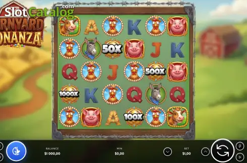 Οθόνη2. Barnyard Bonanza (Gold Leaf Studios) Κουλοχέρης
