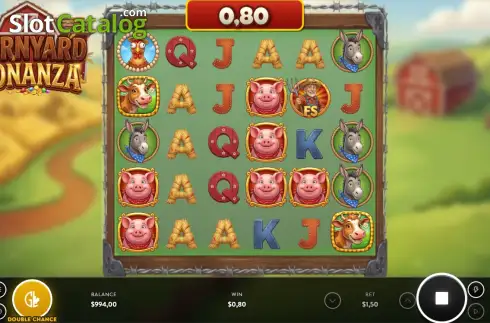 Οθόνη3. Barnyard Bonanza (Gold Leaf Studios) Κουλοχέρης