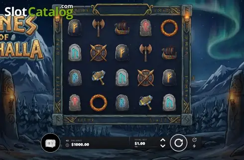 Οθόνη2. Runes of Valhalla (GoldLoot Studios) Κουλοχέρης