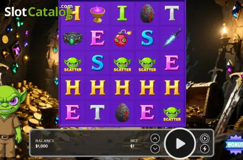 Οθόνη2. Goblin Gold Heist Κουλοχέρης