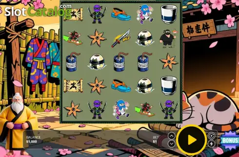 Οθόνη2. Ninja Oops Κουλοχέρης