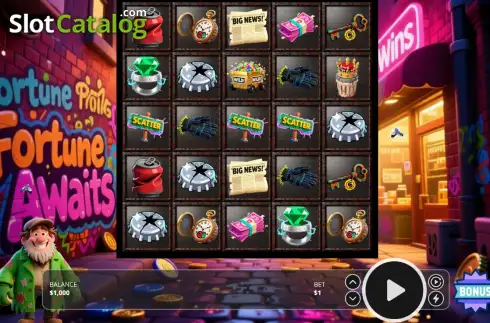 Οθόνη2. Street Fortune Hustle Κουλοχέρης