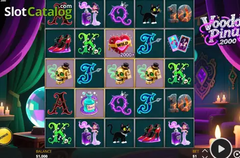 Οθόνη2. Voodoo Pinup 2000 Κουλοχέρης