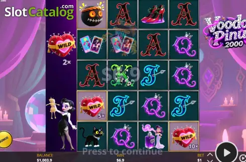 Οθόνη3. Voodoo Pinup 2000 Κουλοχέρης