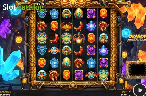 Οθόνη2. Dragon Crystal Clash Κουλοχέρης