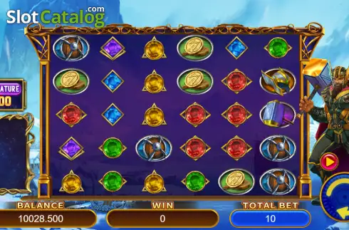 Οθόνη2. Power of Thor (Good Fortune Gaming) Κουλοχέρης