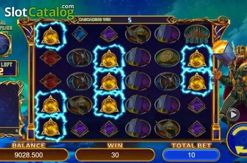 Οθόνη3. Power of Thor (Good Fortune Gaming) Κουλοχέρης