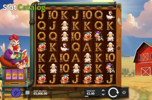 Οθόνη2. Wot’s Cluck’in Down on the farm Κουλοχέρης