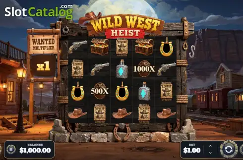 Οθόνη2. Wild West Heist Κουλοχέρης
