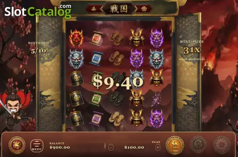 Οθόνη3. Sengoku Showdown Κουλοχέρης