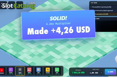 Οθόνη3. Town Tycoon 3D Κουλοχέρης