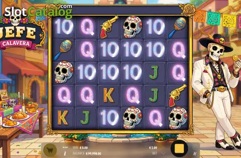 Οθόνη3. Jefe Calavera Κουλοχέρης 