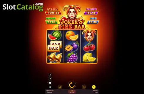 Οθόνη2. Joker's Fire Bar Κουλοχέρης