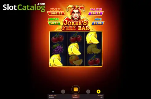 Οθόνη3. Joker's Fire Bar Κουλοχέρης