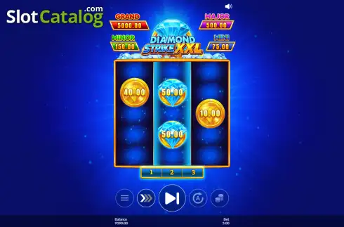 Οθόνη3. Diamond Strike XXL Κουλοχέρης 