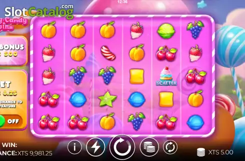 Οθόνη2. Sweety Candy Spins Κουλοχέρης