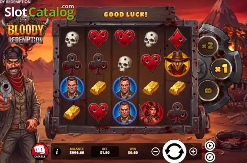 Οθόνη3. Bloody Redemption Κουλοχέρης 