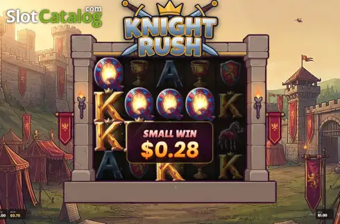 Οθόνη3. Knight Rush Κουλοχέρης