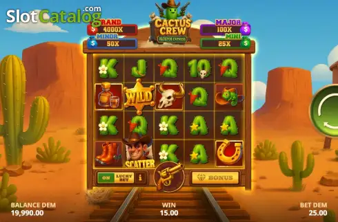 Οθόνη3. Cactus Crew: Jackpot Express Κουλοχέρης