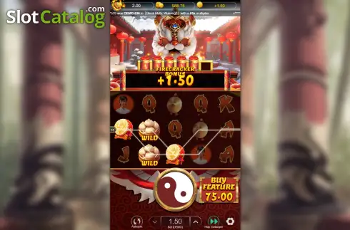Οθόνη3. Fortune Lions (Hotdog Gaming) Κουλοχέρης