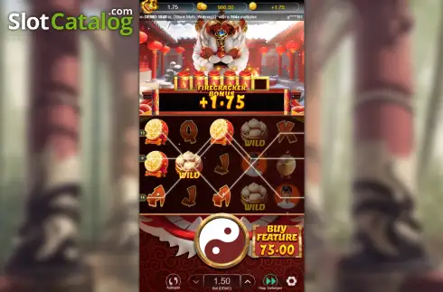 Οθόνη5. Fortune Lions (Hotdog Gaming) Κουλοχέρης