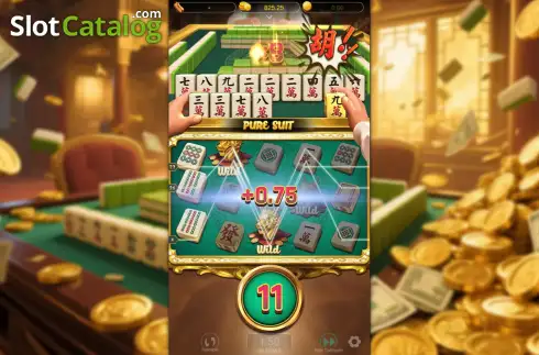 Οθόνη8. Mahjong Deluxe Hand Κουλοχέρης
