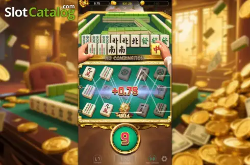 Οθόνη9. Mahjong Deluxe Hand Κουλοχέρης