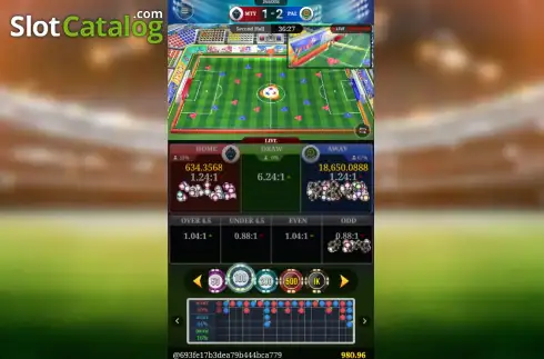 Οθόνη2. Spinner Soccer X Κουλοχέρης