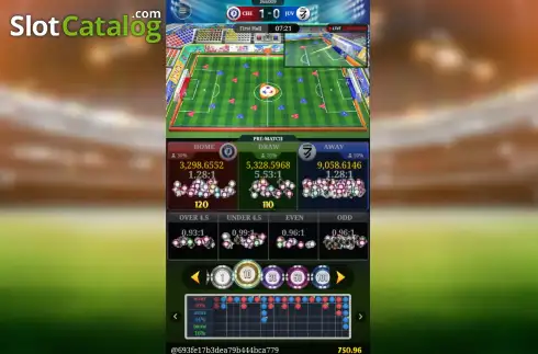 Οθόνη3. Spinner Soccer X Κουλοχέρης