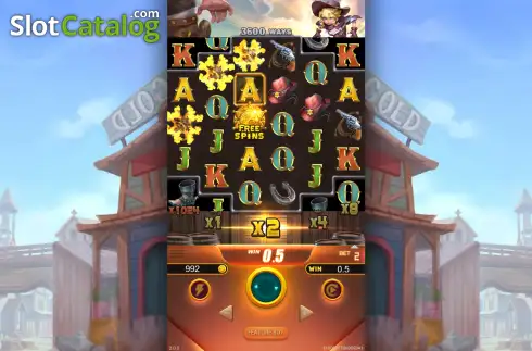 Οθόνη3. Gold Rush (Hotdog Gaming) Κουλοχέρης