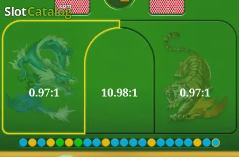 Οθόνη2. Dragon Tiger Fight (Hotdog Gaming) Κουλοχέρης 