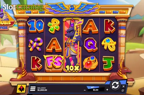 Οθόνη2. Anubis Rage Κουλοχέρης