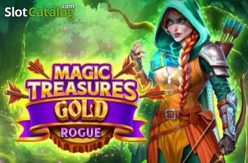 Magic Treasures Gold Rogue Λογότυπο Magic Treasures Gold Rogue Λογότυπο
