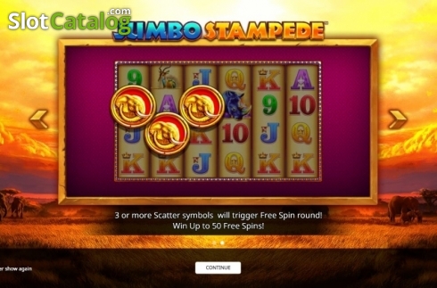 Οθόνη3. Jumbo Stampede Κουλοχέρης