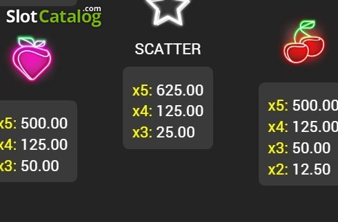 Οθόνη7. 5 Neon Hot Κουλοχέρης