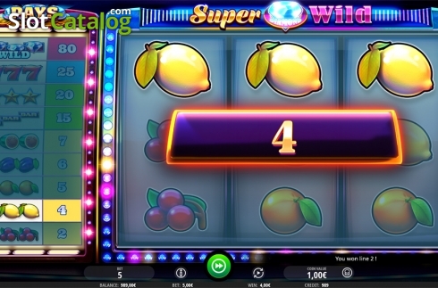 Οθόνη5. Super Diamond Wild Κουλοχέρης