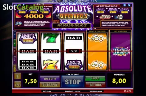 Απάντηση. Absolute Super Reels Κουλοχέρης
