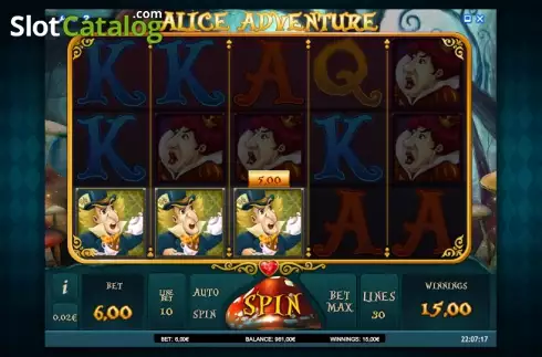 Νίκη. Alice Adventure Κουλοχέρης