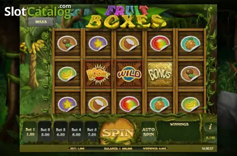 Ροδέλες. Fruit Boxes Κουλοχέρης 
