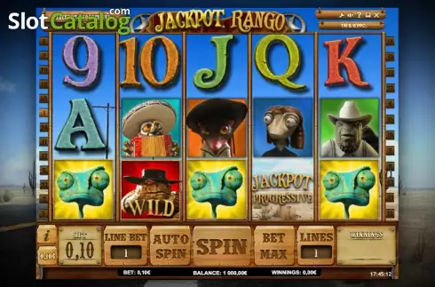 Ροδέλες. Jackpot Rango Κουλοχέρης