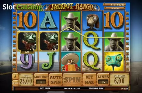 Νίκη. Jackpot Rango Κουλοχέρης