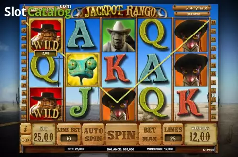 Αγριος. Jackpot Rango Κουλοχέρης